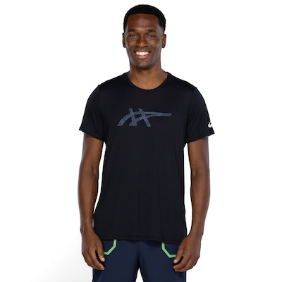 Camiseta ASICS Manga Curta Light Nagoya - Masculina - Foto 2