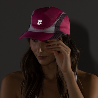 Boné Oxer Aba Curva Strapback com Mesh - Adulto - Foto 3