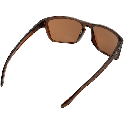 Óculos de Sol Oakley Sylas Polished Prizm Rootbeer - Unissex - Foto 5