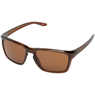 Óculos de Sol Oakley Sylas Polished Prizm Rootbeer - Unissex - Foto 1