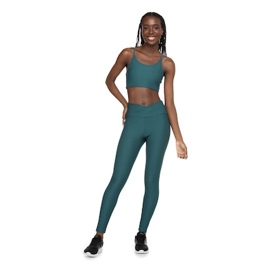Top Fitness sem Bojo Oxer Baixa Sustentação Alça Fina Textura - Adulto - Foto 4