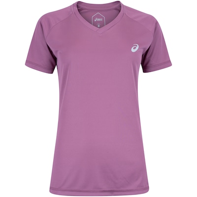 Camiseta ASICS Manga Curta Basic Logo Feminina - Foto 1