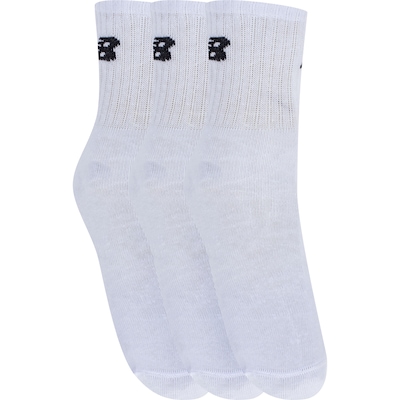 Kit de Meias New Balance Cano Alto - 3 Pares - Adulto - Foto 3