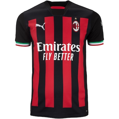 Camisa AC Milan I 22/23 Réplica Puma - Masculina - Foto 5