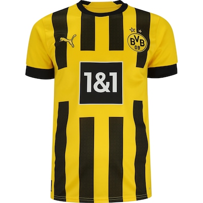Camisa Borussia Dortmund I 22/23 Torcedor Puma - Masculina - Foto 6