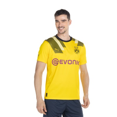 Camisa Borussia Dortmund  22 Torcedor Cup Puma - Masculina - Foto 2