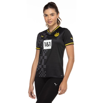 Camisa Borussia Dortmund II 22/23 Torcedor Puma - Feminina - Foto 4