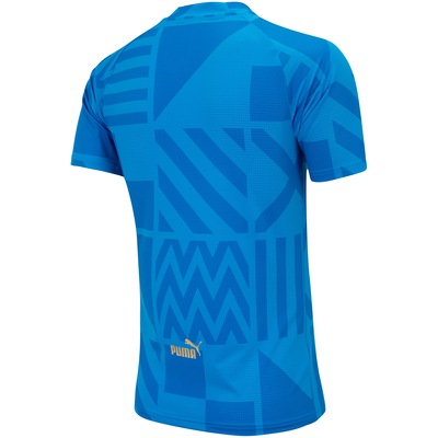 Camisa Pré-Jogo da Seleção Itália I 22/23 Puma - Masculina - Foto 5
