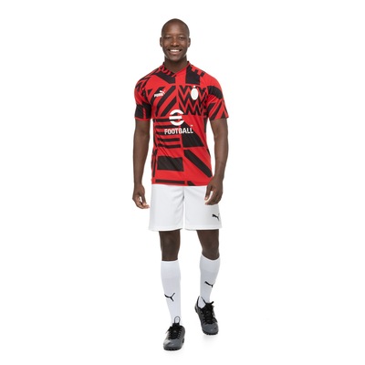 Camisa Milan 22/23 Pré Jogo Puma - Masculina - Foto 4