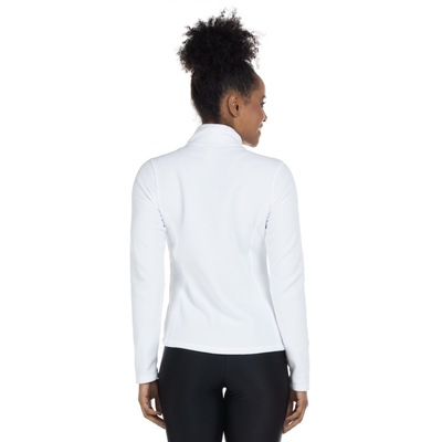 Blusa de Fleece Feminina Salomon Polar 1/2 Zíper com Proteção Solar UV - Foto 3