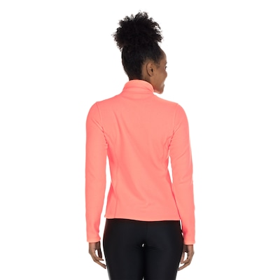 Blusa de Fleece Feminina Salomon Polar 1/2 Zíper com Proteção Solar UV - Foto 3