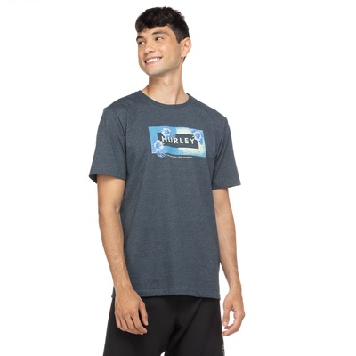 Camiseta Hurley Manga Curta Silk Indoor - Masculina - Foto 2
