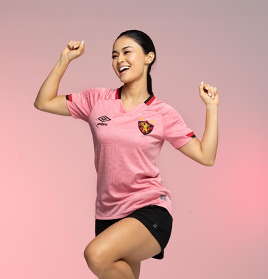 Camisa do Sport 22 Outubro Rosa Umbro - Feminina - Foto 5