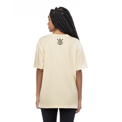 Camiseta do Corinthians 22 Swoosh Nike - Feminina - Foto 3