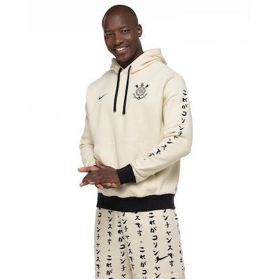 Blusão do Corinthians 22 com Capuz Club Nike - Masculino - Foto 5