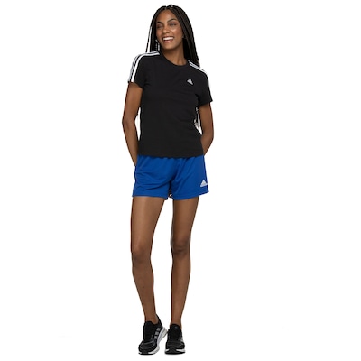 Camiseta adidas Manga Curta 3 Listras - Feminina - Foto 5