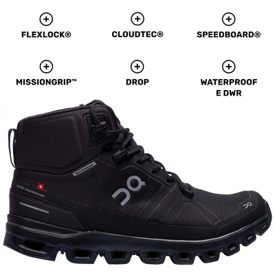 Bota On Running Cloudrock Waterproof - Feminina - Foto 3