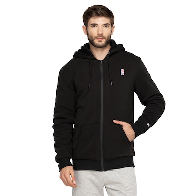 Jaqueta de Moletom NBA com Capuz New Era Basic - Masculina - Foto 2