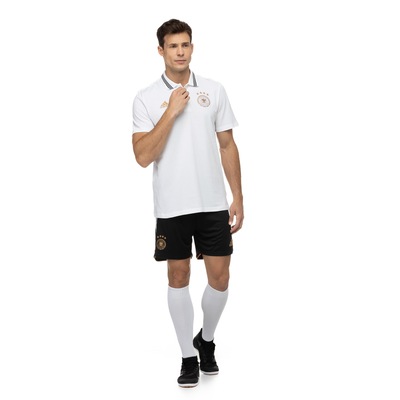 Camisa Polo Alemanha 22 Dna adidas - Masculina - Foto 4