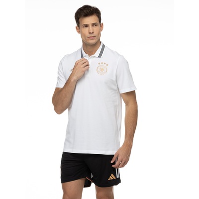 Camisa Polo Alemanha 22 Dna adidas - Masculina - Foto 5
