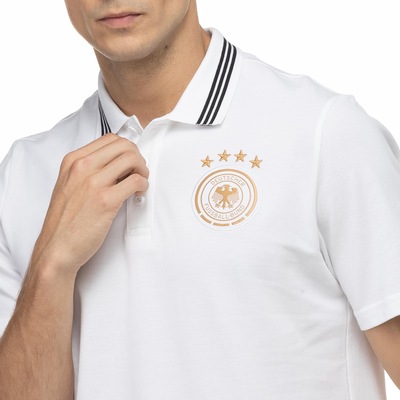 Camisa Polo Alemanha 22 Dna adidas - Masculina - Foto 6