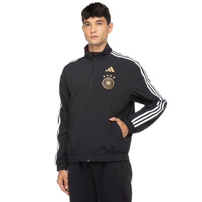 Jaqueta Alemanha 22 Hino sem Capuz adidas - Masculina - Foto 4