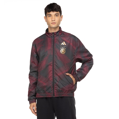 Jaqueta Alemanha 22 Hino sem Capuz adidas - Masculina - Foto 5