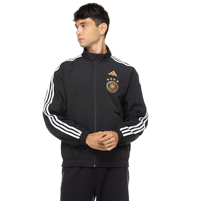 Jaqueta Alemanha 22 Hino sem Capuz adidas - Masculina - Foto 2