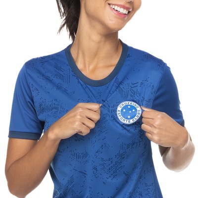 Camisa do Cruzeiro 22 Feminina Braziline Building - Foto 4