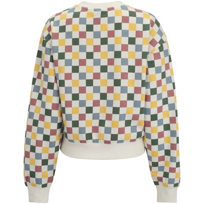 Blusa de Moletom Vans Feminina Crew All Over - Foto 6