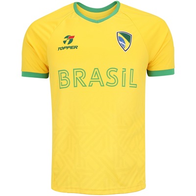Camiseta Brasil Topper - Masculina - Foto 5