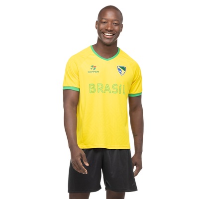 Camiseta Brasil Topper - Masculina - Foto 2