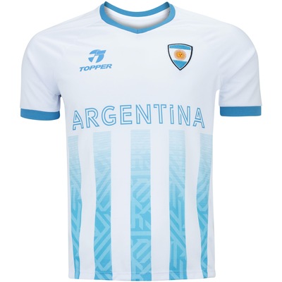Camisa Seleção da Argentina Topper - Masculina - Foto 4