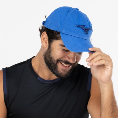 Boné Aba Curva Mizuno Strapback Heritage - Adulto - Foto 3