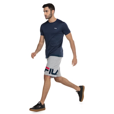 Bermuda Masculina Fila Basic Letter - Foto 5