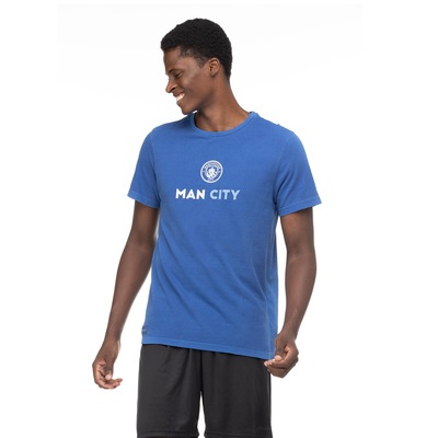 Camiseta Manchester City Masculina Casual - Foto 2