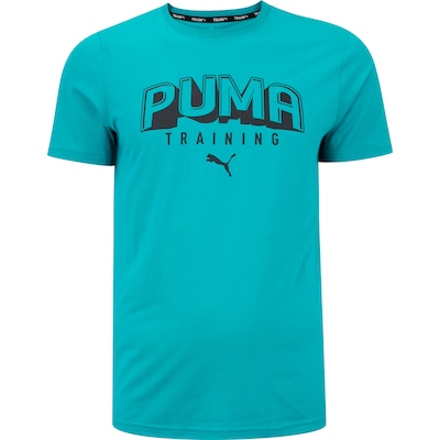 Camiseta Masculina Puma Manga Curta Performance Training SS TE - Foto 1
