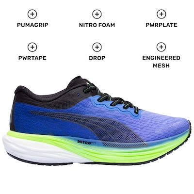 Tênis Puma Deviate Nitro 2 - Feminino - Foto 4