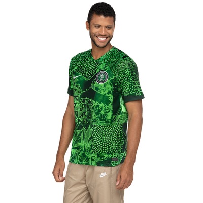 Camisa Nigéria Nike Masculina Dri-Fit Stad - Foto 4