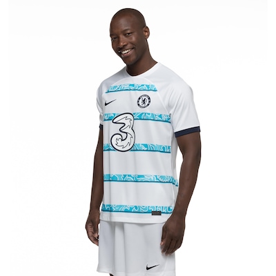 Camiseta Chelsea 22 Nike Dri-Fit Satd Js - Masculina - Foto 5
