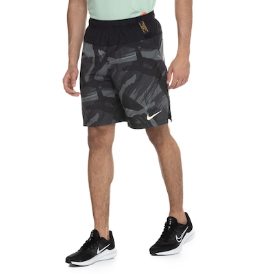 Bermuda Masculina Nike Dri-Fit FLX WVN 9IN CAMO - Foto 2