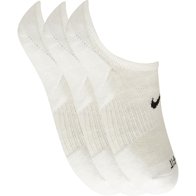 Kit de Meia Nike Everday Plus CUSH FOOTIE - Adulto - 3 Pares - Foto 1