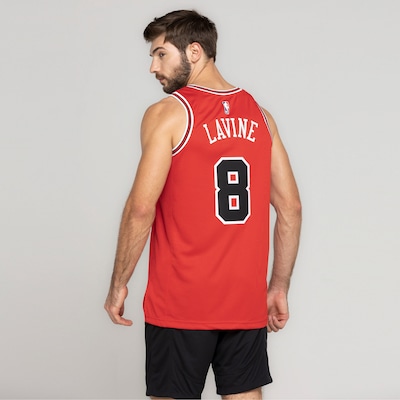 Camiseta Regata Chicago Bulls Nike Masculina Dri-Fit Swgmn - Foto 4