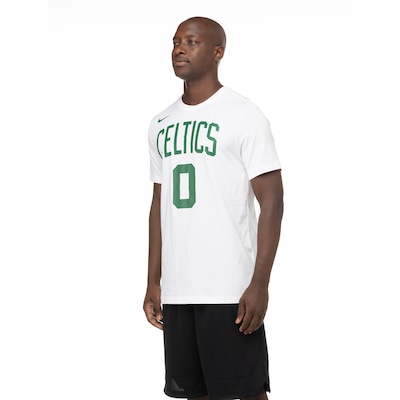 Camiseta Boston Celtics NBA Manga Curta Nike Tatum - Masculina - Foto 5