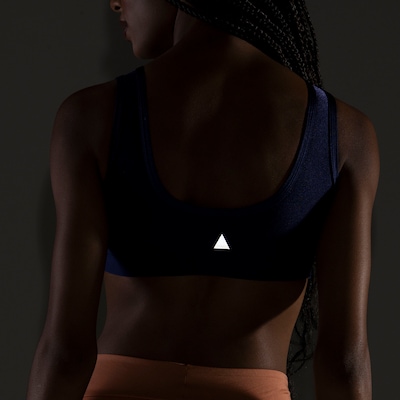 Top Fitness sem Bojo Lauf Baixa Sustentação Basic Alças - Adulto - Foto 5