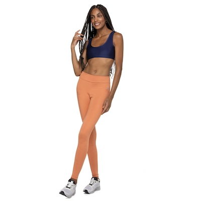 Top Fitness sem Bojo Lauf Baixa Sustentação Basic Alças - Adulto - Foto 6