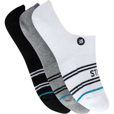 Kit de Meias Stance Basic 3Pack No Show C0014 com 3 Pares - Adulto - Foto 1