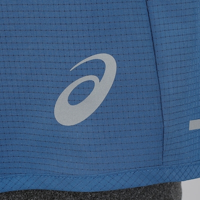 Bermuda Masculina ASICS 5' 2 em 1 Quadriculado - Foto 3