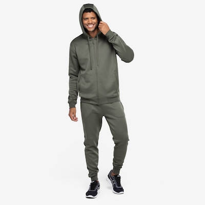 Conjunto de Agasalho Masculino ASICS Interlock Bolso Fusionado - Foto 4