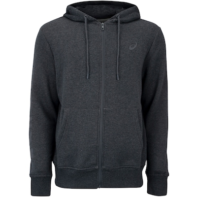 Jaqueta Masculina ASICS com Capuz Moletom Canguru Fleece - Foto 6